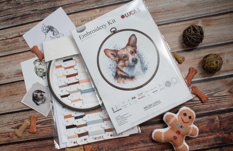 Набор для вышивания «Вельш корги» — картинка 5