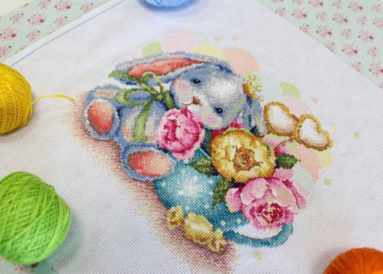 Набор для вышивания «Пионовые грезы» — картинка 4