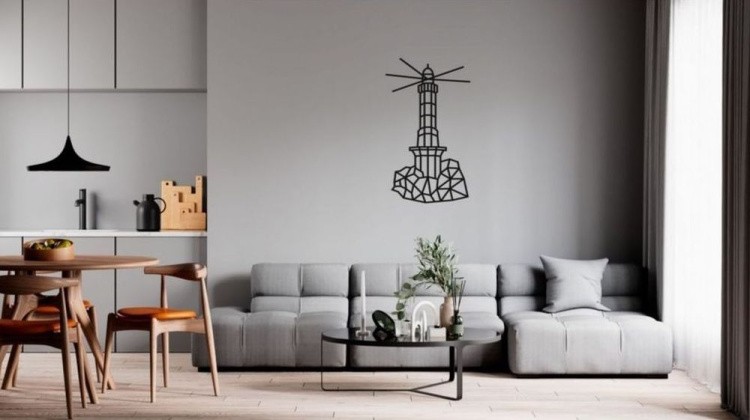 Деревянный интерьерный пазл «Маяк», Eco Wood Art — картинка 3