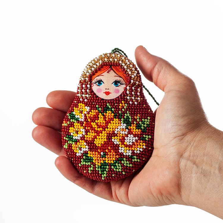 Набор для вышивания «Матрешка Жостовская» — картинка 5