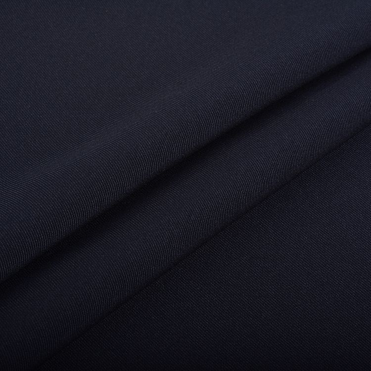 Ткань Креп, 3 м, ширина 150 см, цвет: 36 темно-синий, TBY — картинка 2