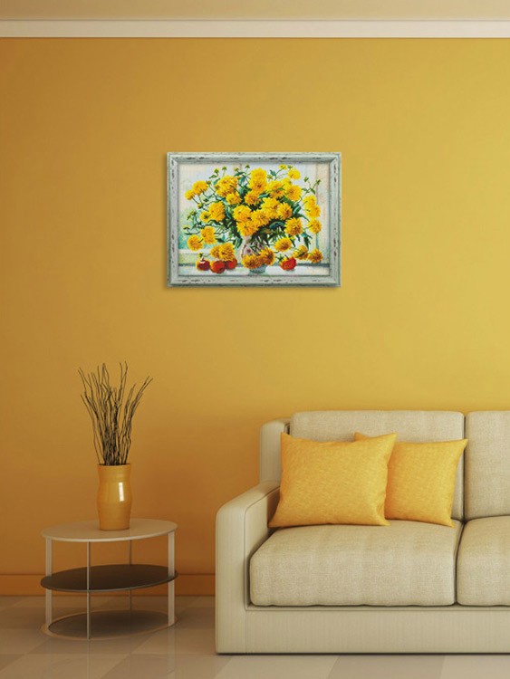 Алмазная вышивка «Золотые» — картинка 7