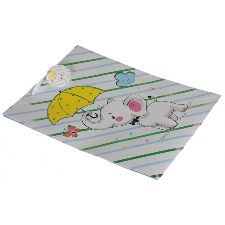 Подарочный пакет «Белый слоник» — картинка 5