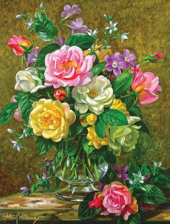 Картина по номерам «Красивый букет» — картинка 2