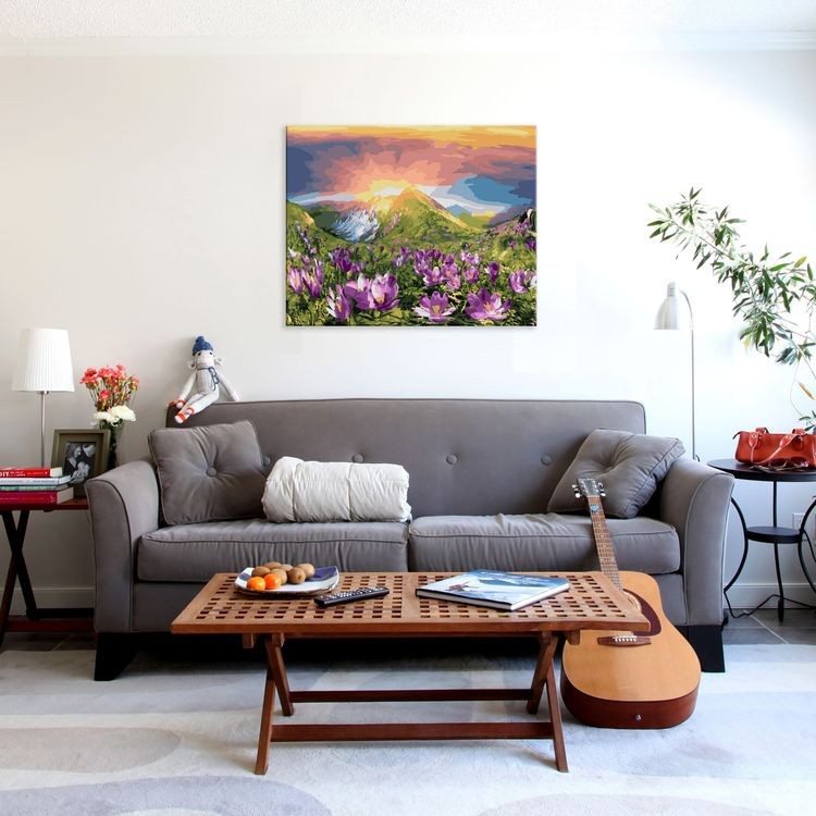 Картина по номерам «Восход» — картинка 4