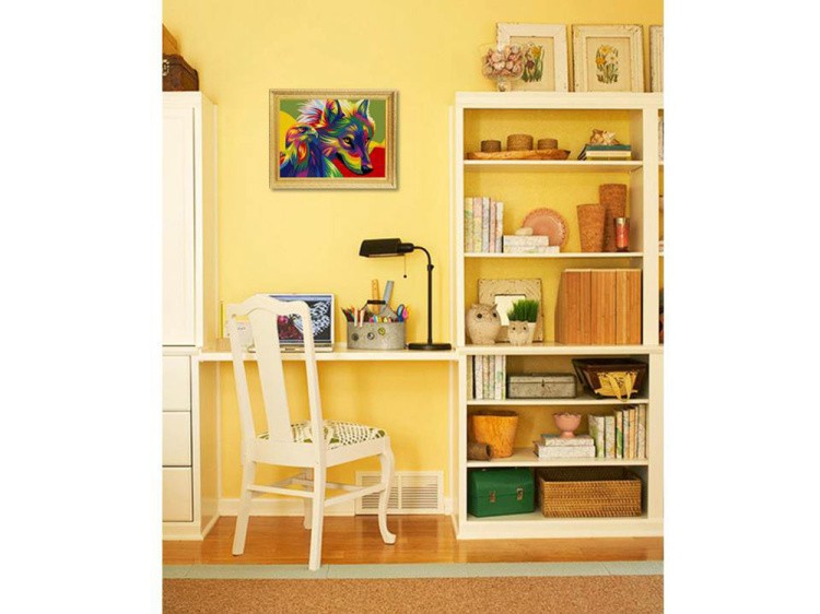 Картина по номерам «Радужные хищники» — картинка 3