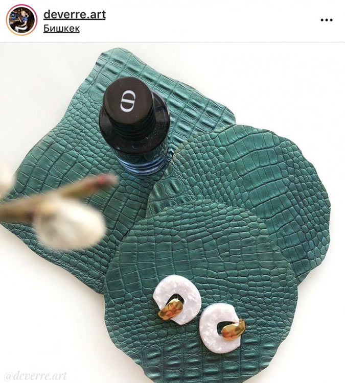 Молд №409 Crocodile Кожа крокодила (18,5 см), 1 шт., Art Blong — картинка 4