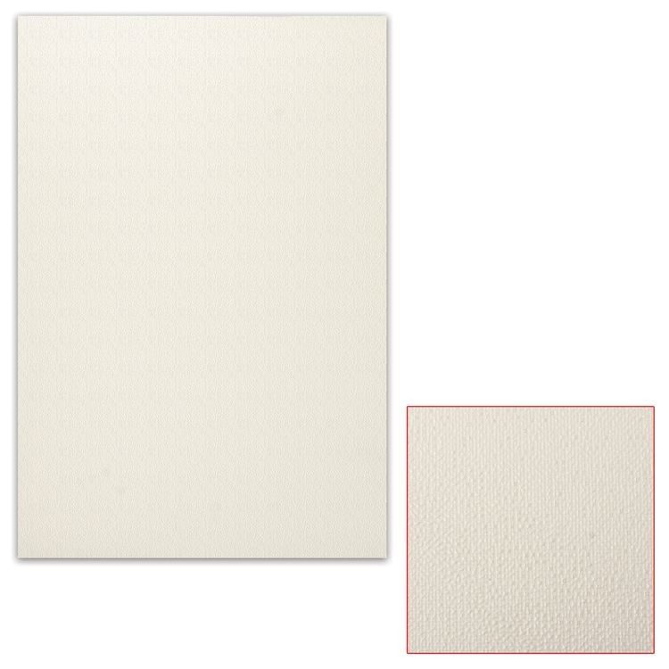 Картон белый грунтованный для масляной живописи, 35х50 см, односторонний, ПОДОЛЬСК-АРТ-ЦЕНТР