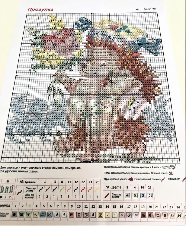 Набор для вышивания «Прогулка» — картинка 2