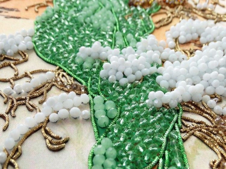 Набор вышивки хрустальными камнями «Зима» — картинка 4