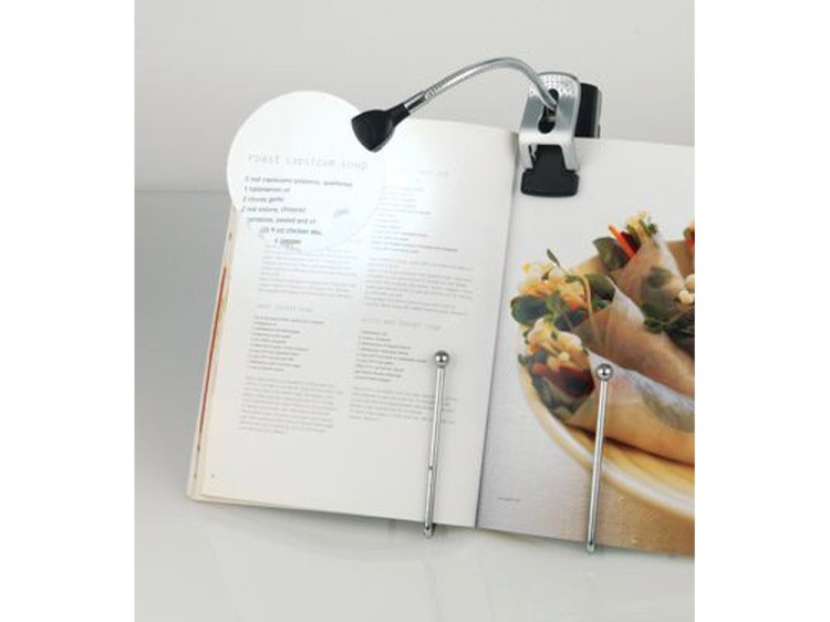 Лупа с подсветкой, с подставкой и клипсой, увеличение Х2, Х4, Daylight — картинка 2