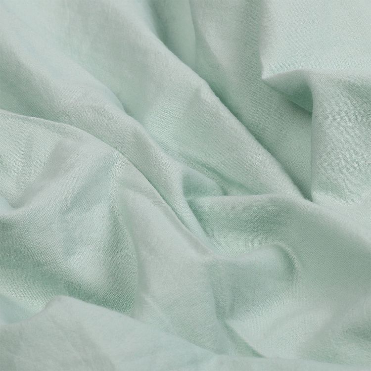 Ткань Хлопок крэш, 5 м х 150 см, 90 г/м², цвет: мятный, TBY — картинка 4
