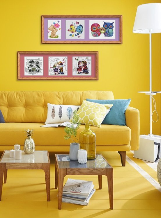 Набор для вышивания «Радужные совы» — картинка 7