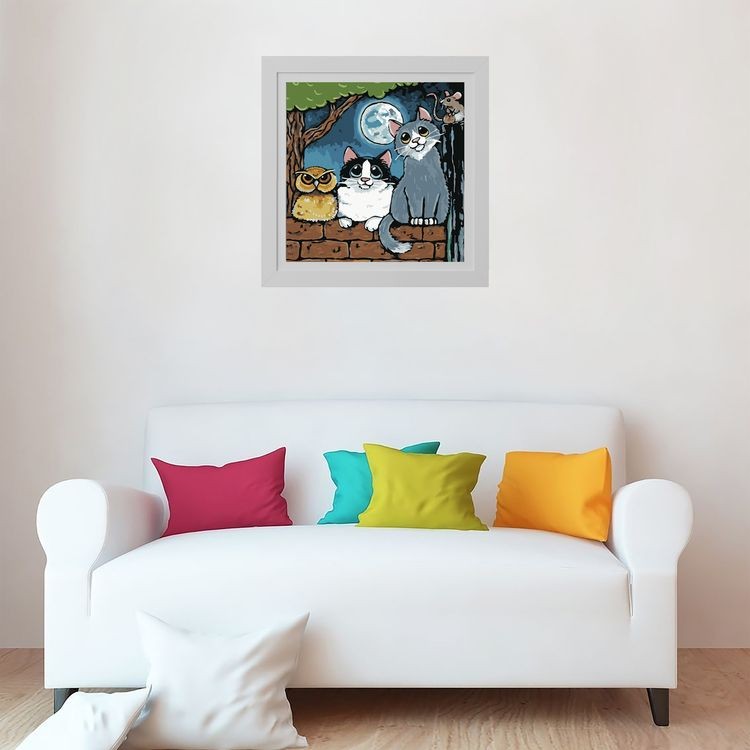 Картина по номерам «Веселая компания» — картинка 3