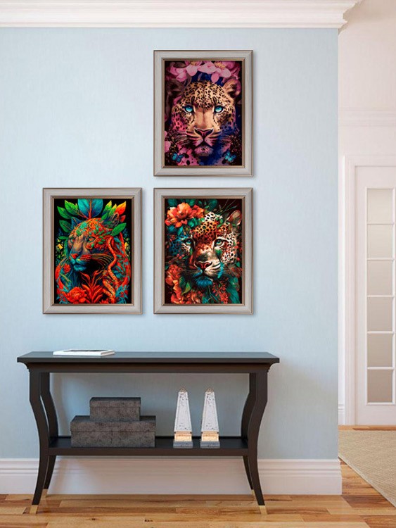 Картина по номерам «Мистическая пантера» — картинка 8