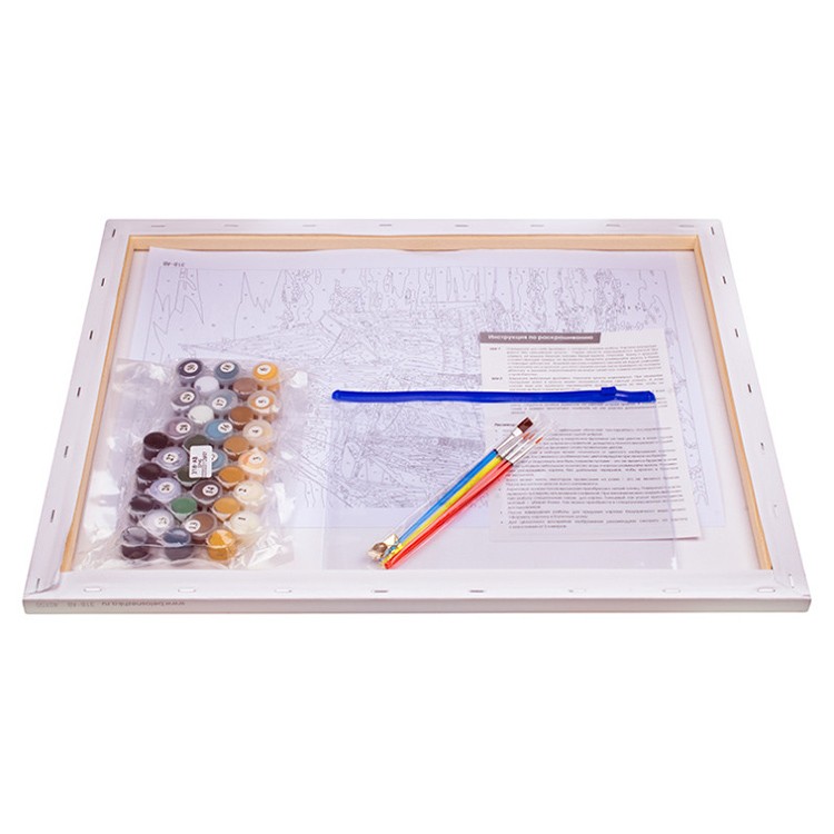 Картина по номерам «Испанские фрукты» — картинка 3