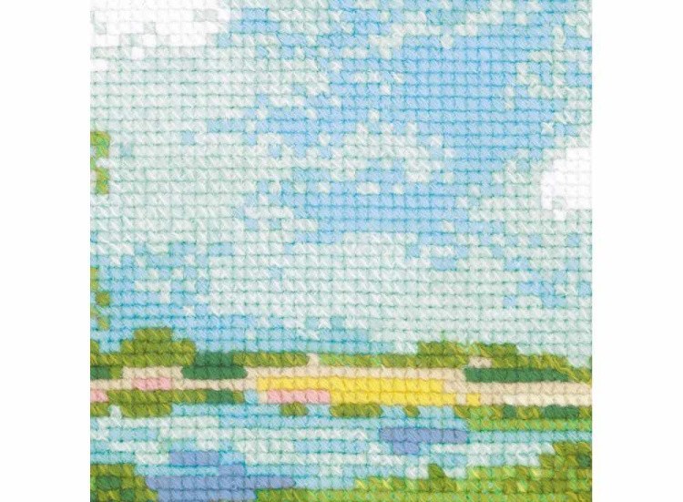 Набор для вышивания «Тропинка к пруду» — картинка 4