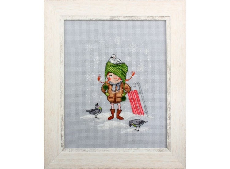 Набор для вышивания «Зимние катания» — картинка 2