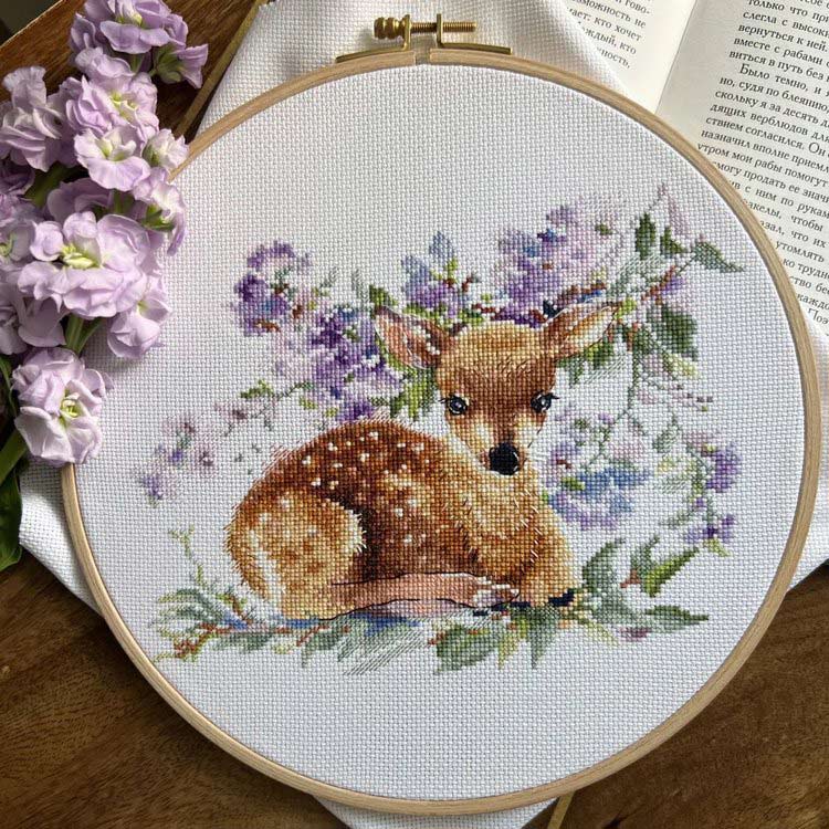 Набор для вышивания «Оленёнок» — картинка 3
