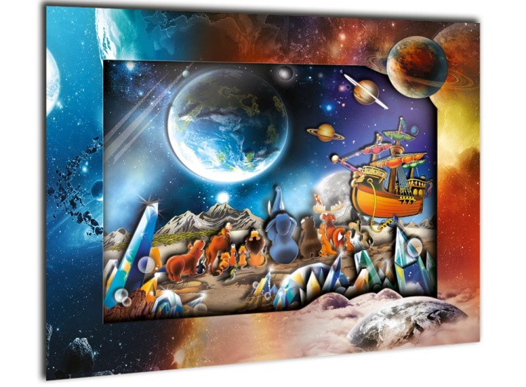 Объемная картина «На планете» — картинка 2