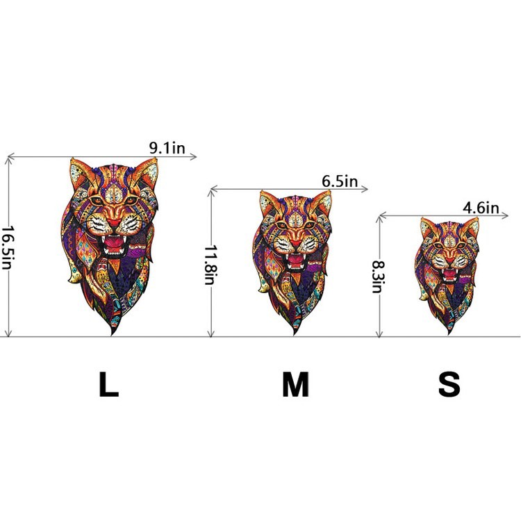 Деревянные пазлы «Африканский Леопард S», Woodbests — картинка 3