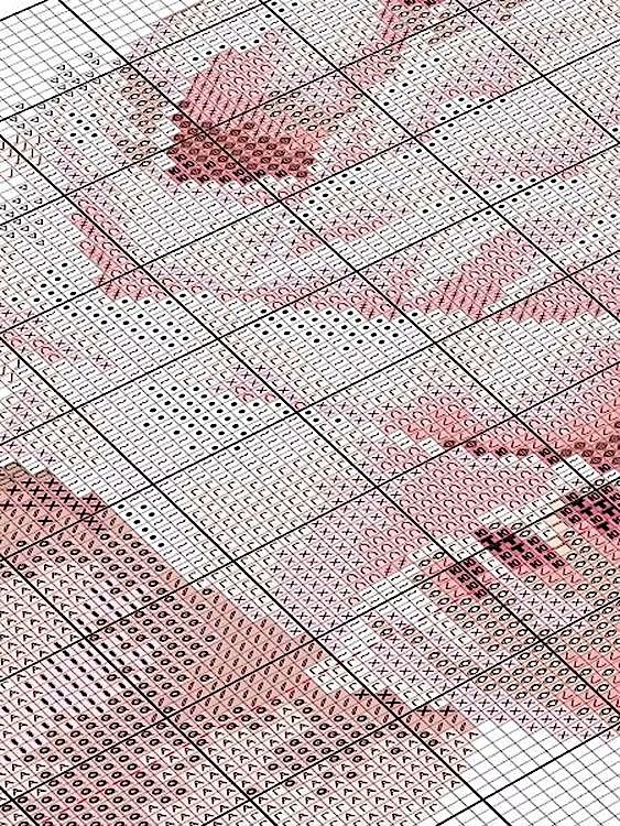 Набор для вышивания «Акварельные розы. Розовая изысканная» — картинка 3