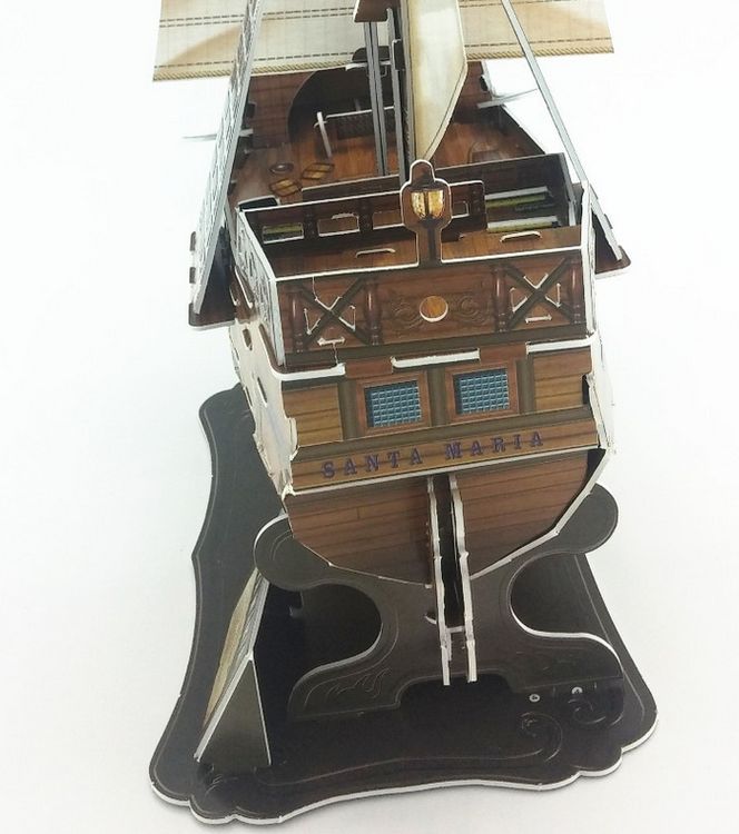 3D-пазл CubicFun Корабль «Санта Мария» — картинка 6
