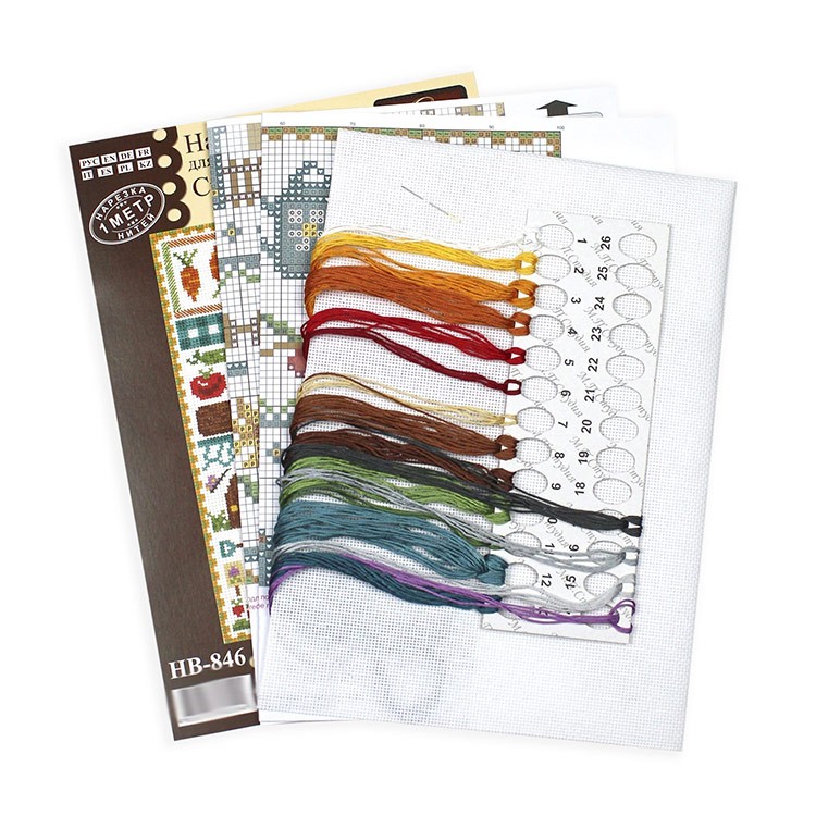 Набор для вышивания «Семплер. На любимой даче» — картинка 2