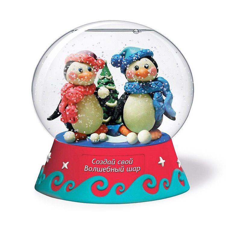 Большой набор Создай Волшебный шар, Пингвины — картинка 3