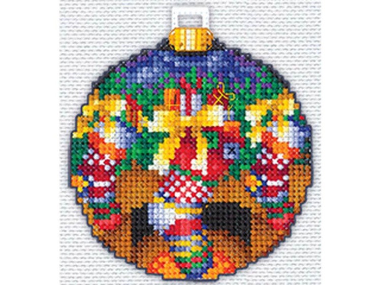 Набор для вышивания «Новогодние шары» — картинка 6