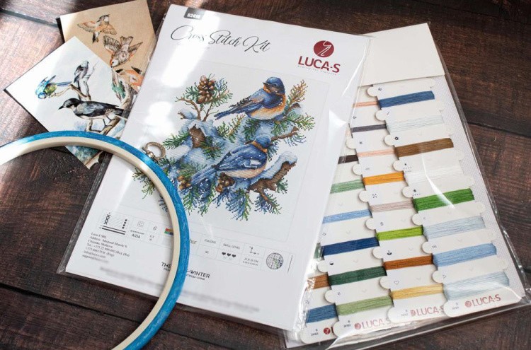 Набор для вышивания «Птицы-Зима» — картинка 3