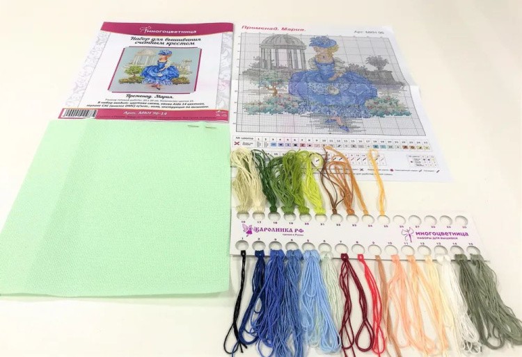 Набор для вышивания «Променад. Мария» — картинка 2