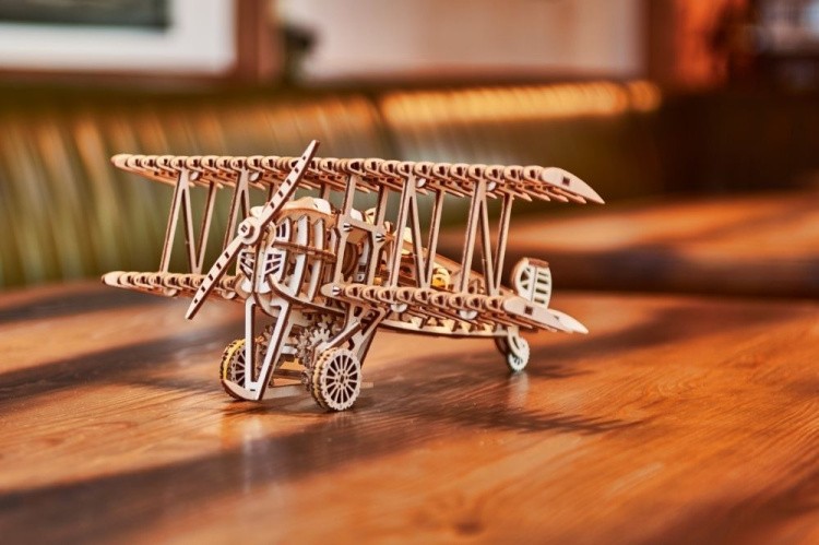 Конструктор из дерева «Самолет», Wood Trick — картинка 4