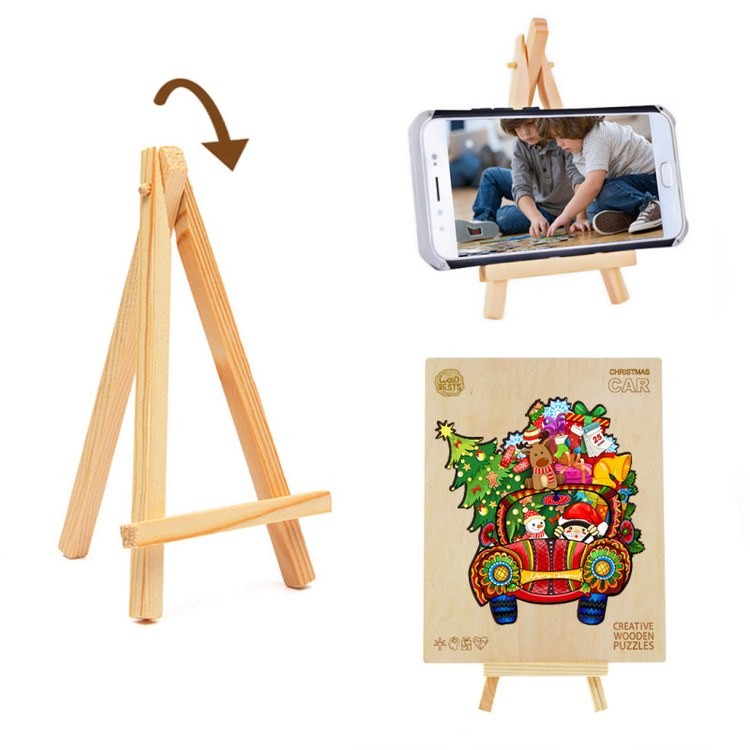 Деревянные пазлы «Новогодняя Машина L», Woodbests — картинка 6