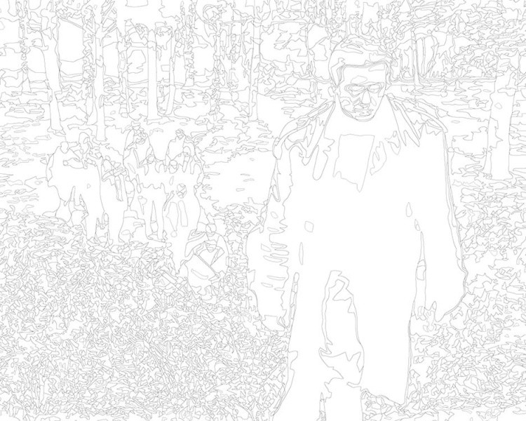 Картина по номерам «Бригада: Саша Белый» — картинка 3