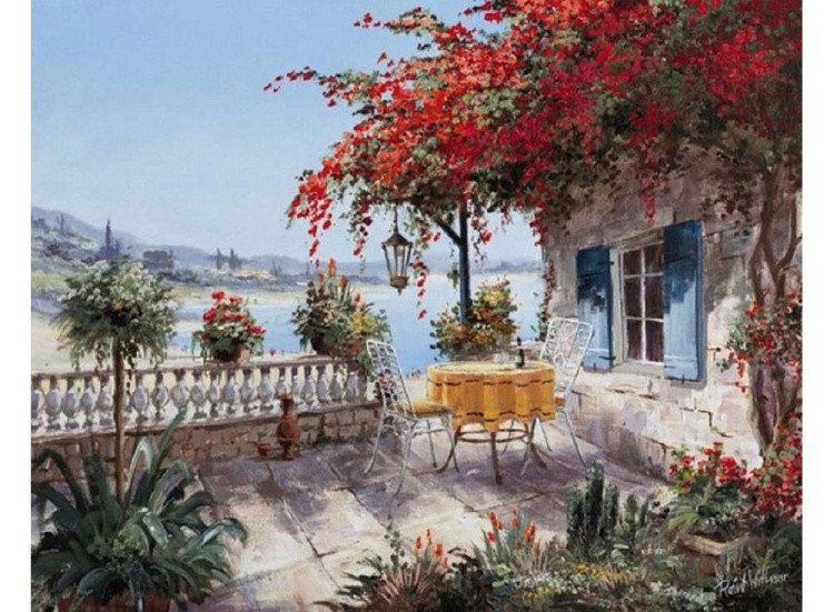 Картина по номерам «Уютный уголок» — картинка 2