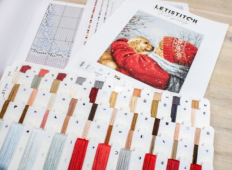 Набор для вышивания «Chrismas hugs» — картинка 8