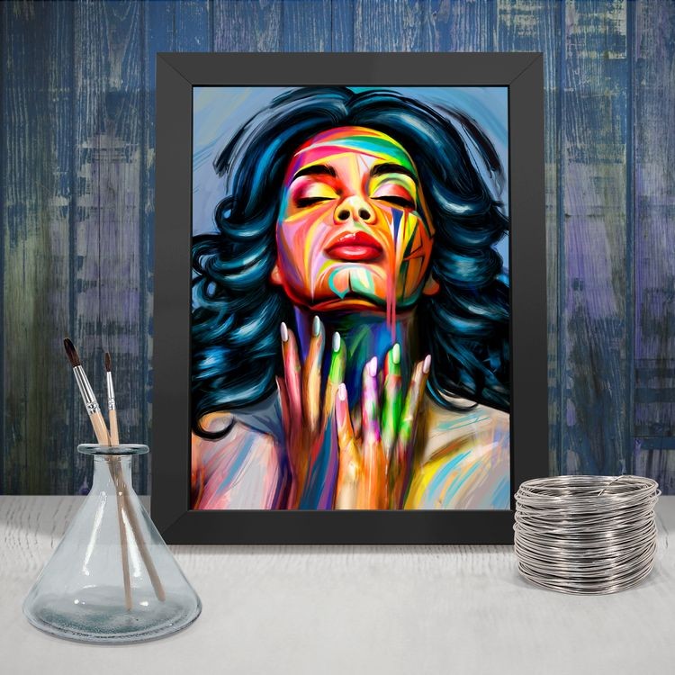 Алмазная вышивка «Леди гранж» — картинка 2