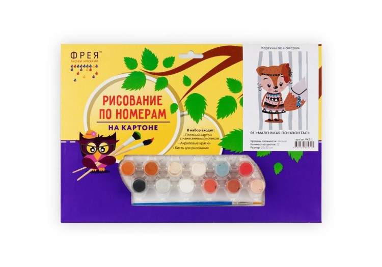 Картина по номерам «Тигрррр» — картинка 3