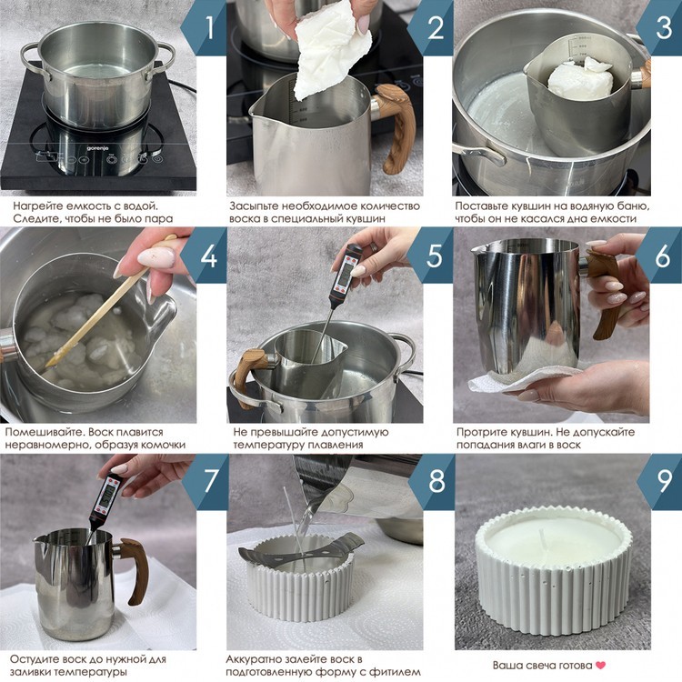 Воск натуральный кокосовый 250 г, Epoxy Master — картинка 2