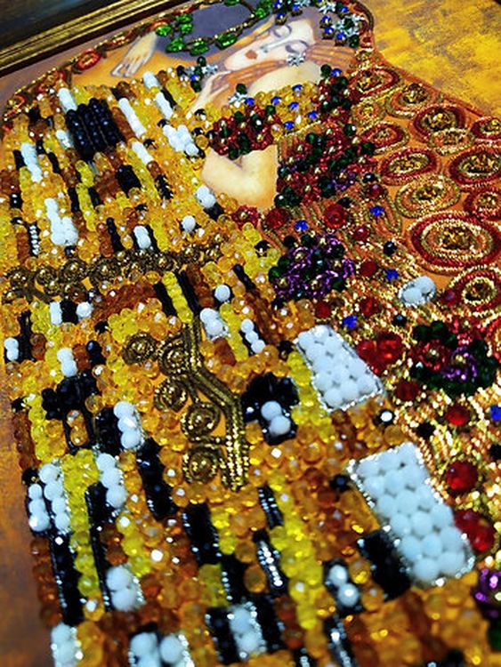 Набор вышивки хрустальными камнями «Поцелуй» — картинка 5