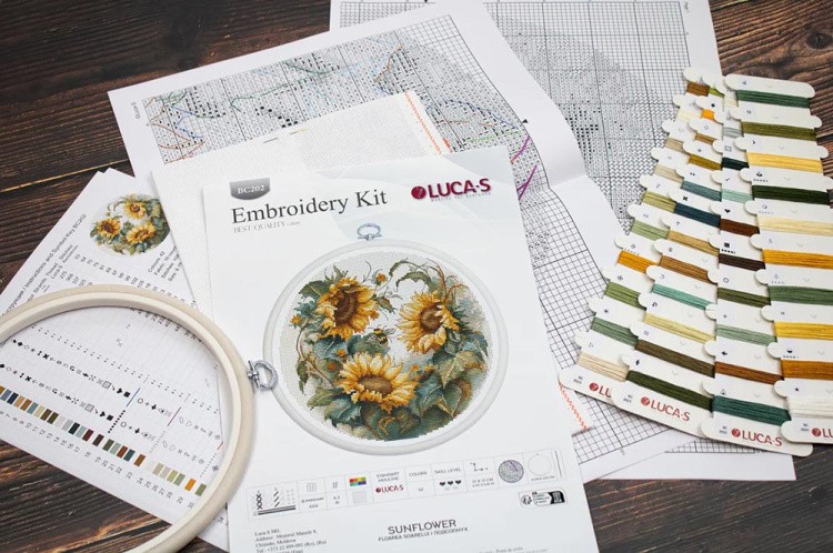 Набор для вышивания «Подсолнух» — картинка 6