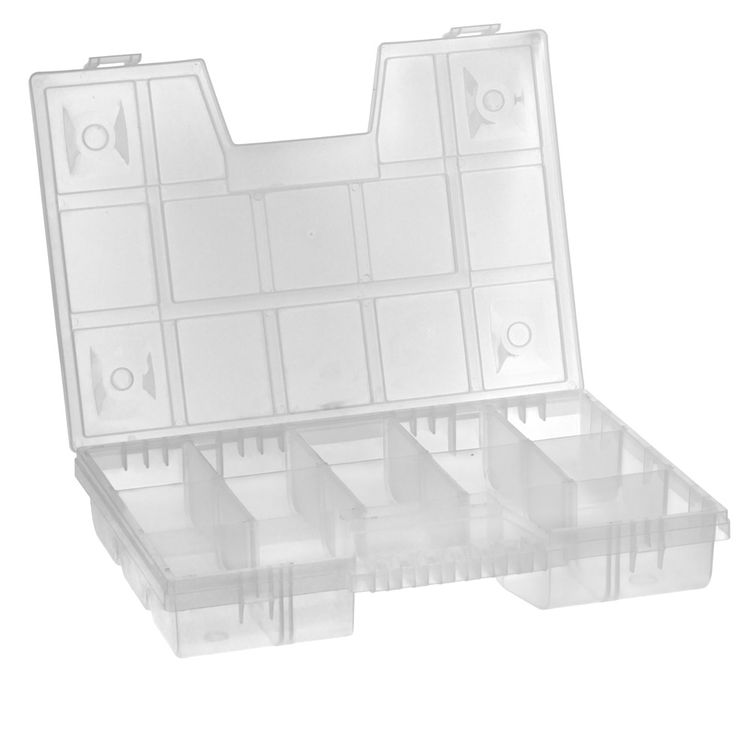 Коробка пластиковая для швейных принадлежностей, цвет: прозрачный, Gamma  — картинка 3