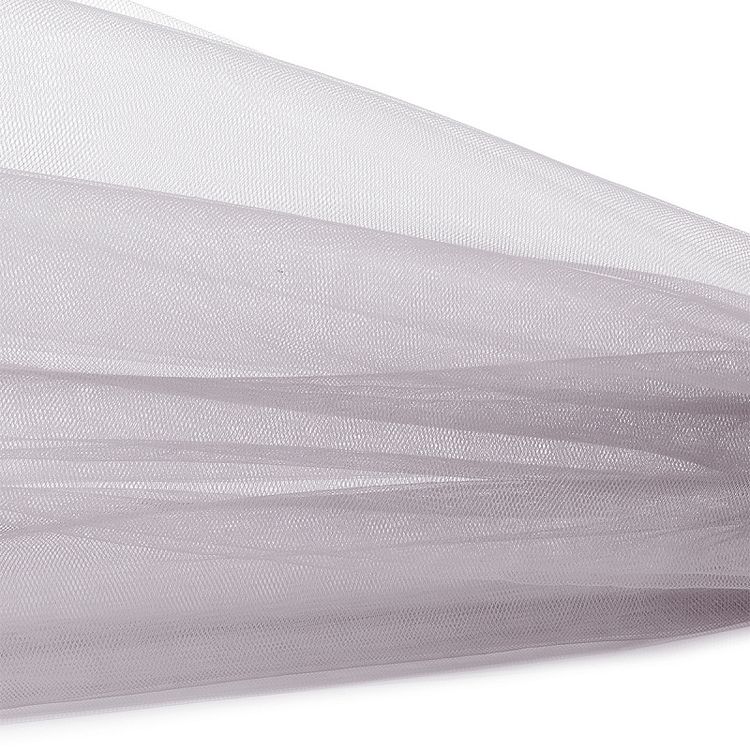 Еврофатин мягкий матовый Hayal Tulle, 5 м, ширина 300 см, цвет: бледно-серый, Hayal — картинка 2