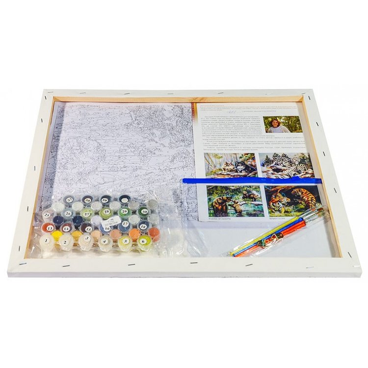 Картина по номерам «Пара» — картинка 3