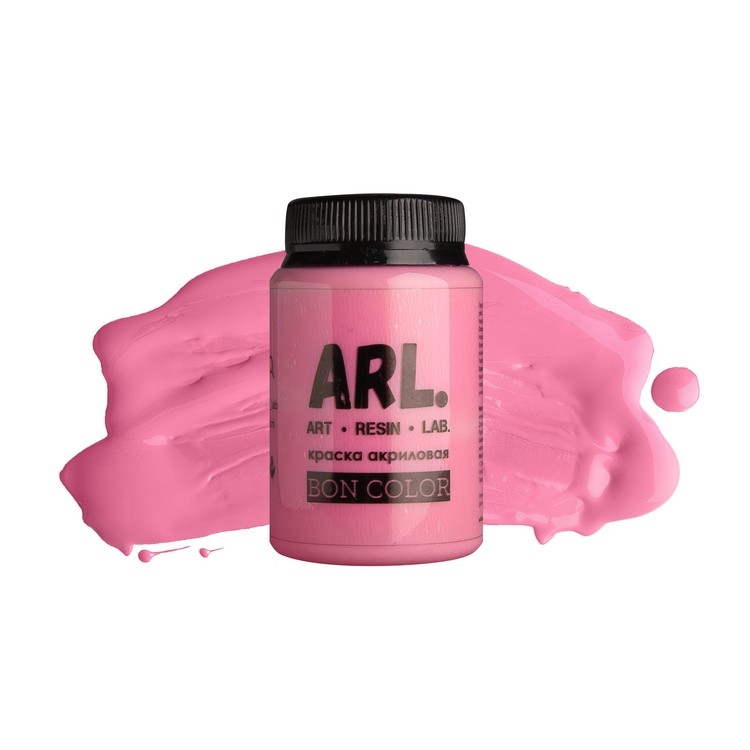 Краска акриловая ARL BON COLOR Бабл-Гам 100 мл, Art Resin LAB