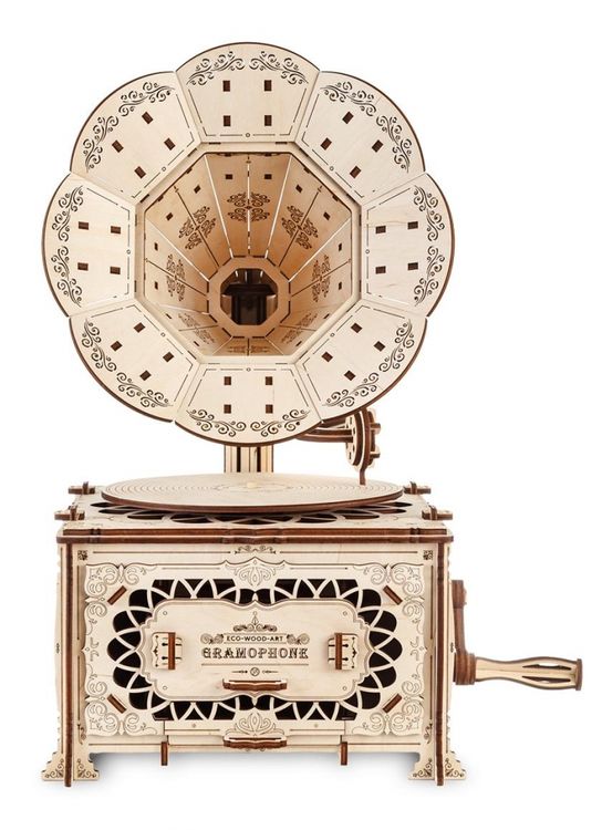 Конструктор из дерева «Граммофон», Eco Wood Art — картинка 3