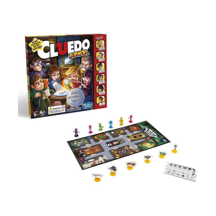 Настольная игра: Клуэдо Джуниор Моя первая игра — картинка 3