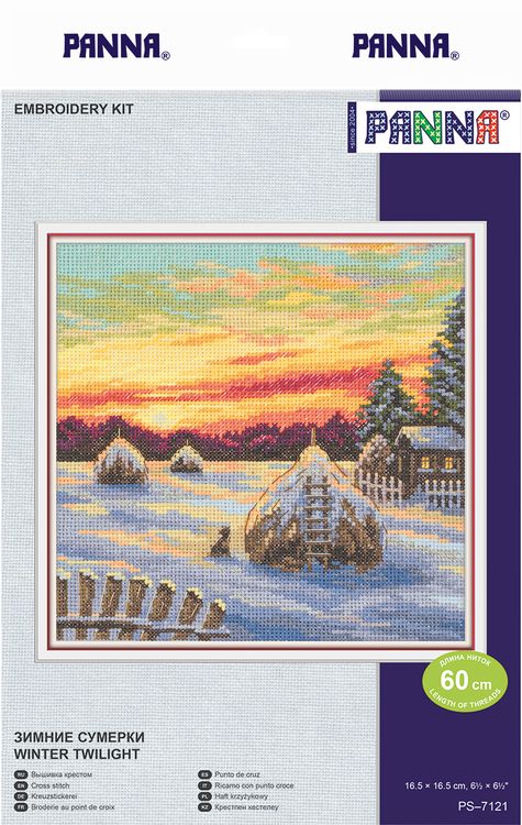 Набор для вышивания «Зимние сумерки» — картинка 2