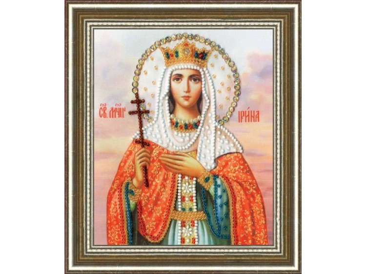 Набор вышивки бисером «Икона Святой Мученицы Ирины» — картинка 2